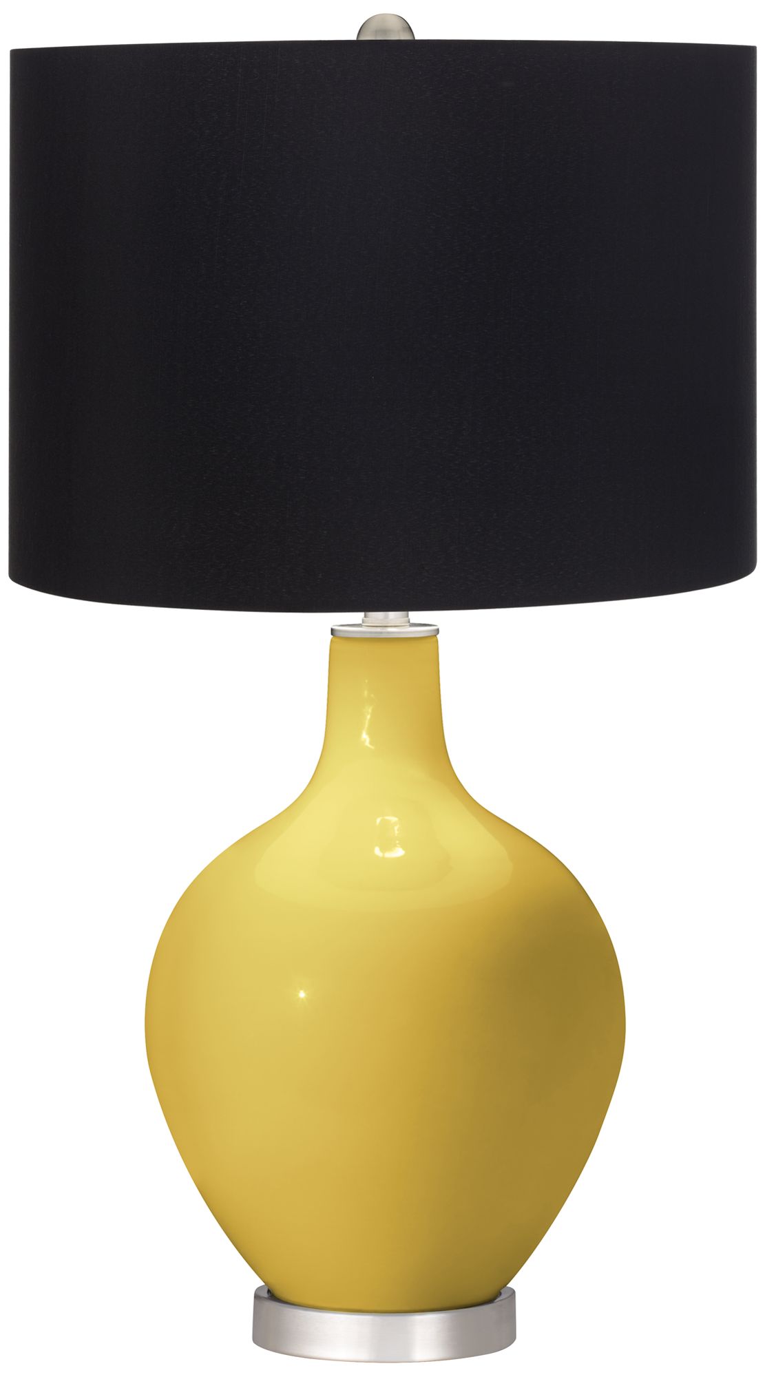 yellow table lamp shade