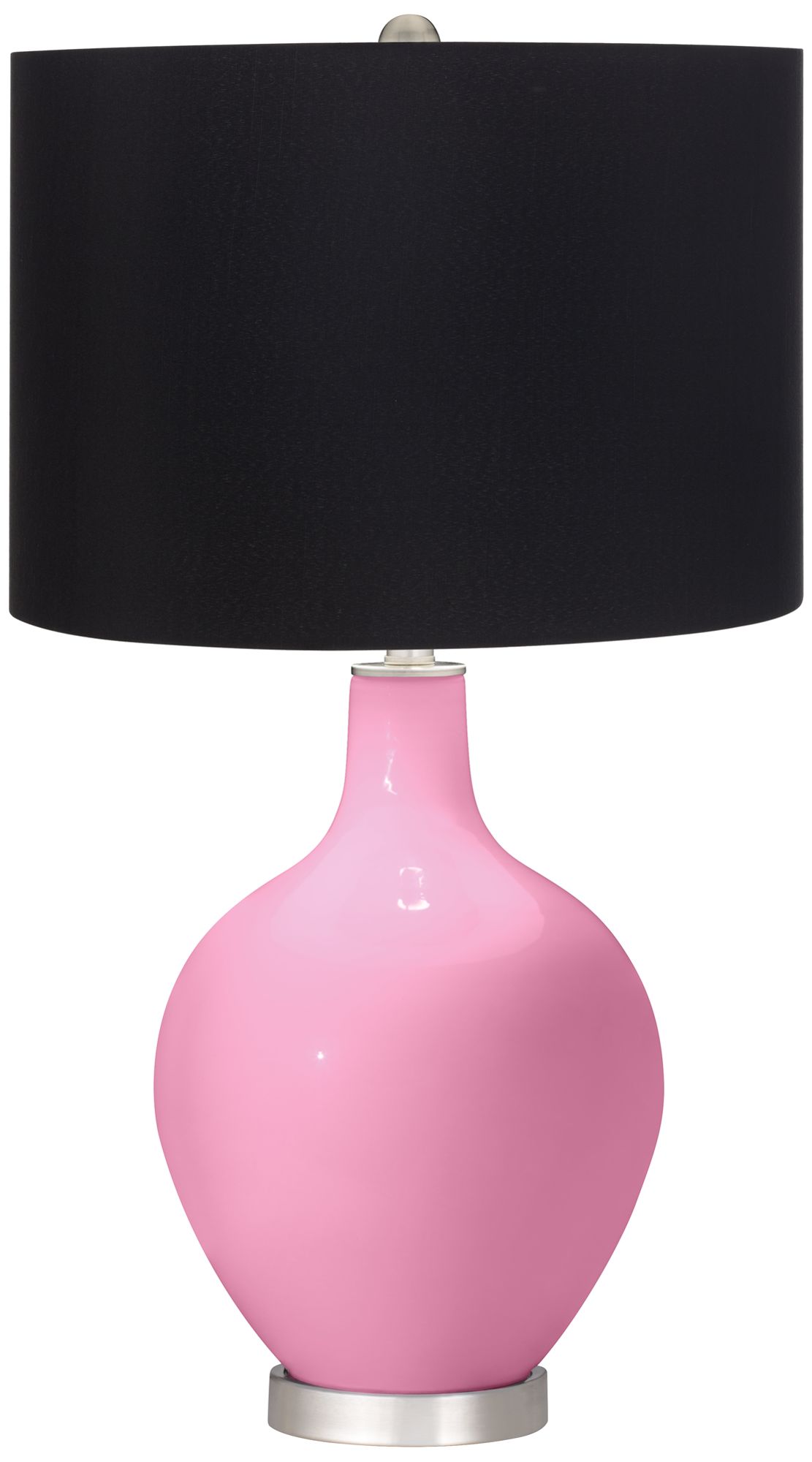 pale pink bedside lamp