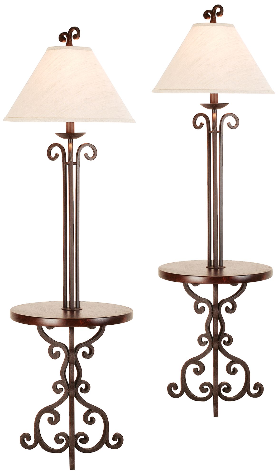 Brown Rust Lamp Sets Floor Lamps Lamps Plus