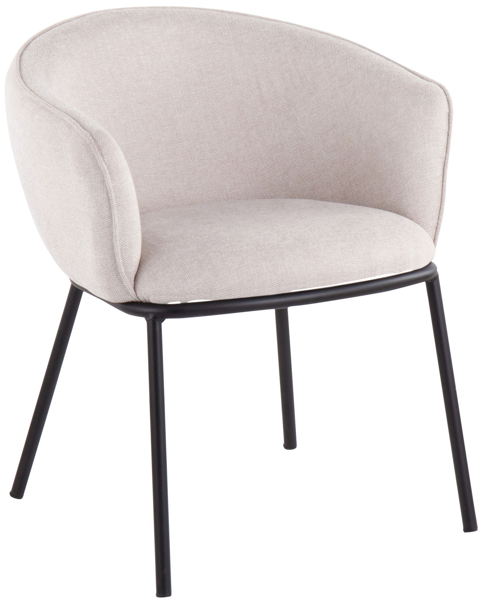 Ashland Cream Fabric Dining Chair 934T0 Lamps Plus