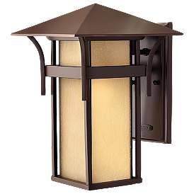 Harbor 13 1/2&quot;H 3W Outdoor Wall Light by Hinkley Lighting