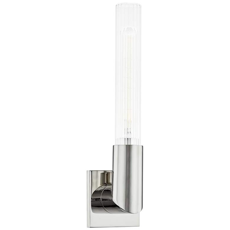 Hudson Valley Asher 17&quot; High Polished Nickel Wall Sconce