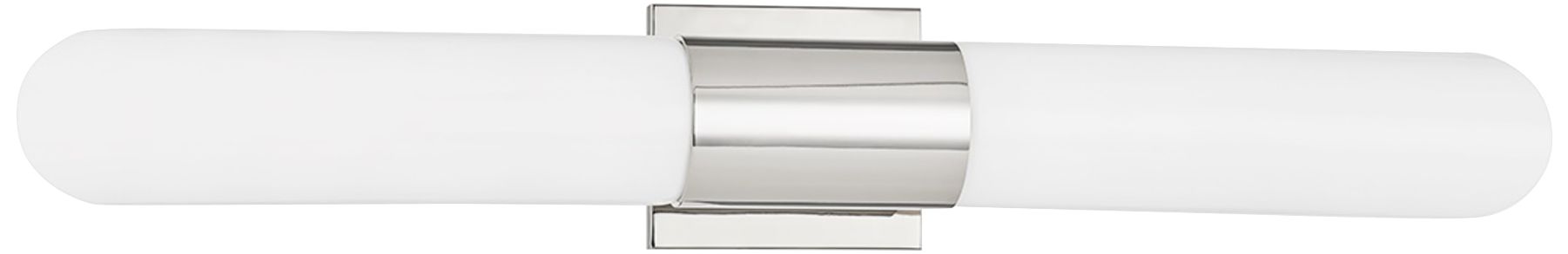 Hudson Valley Carlin 27" High Nickel 2-Light LED Wall Sconce