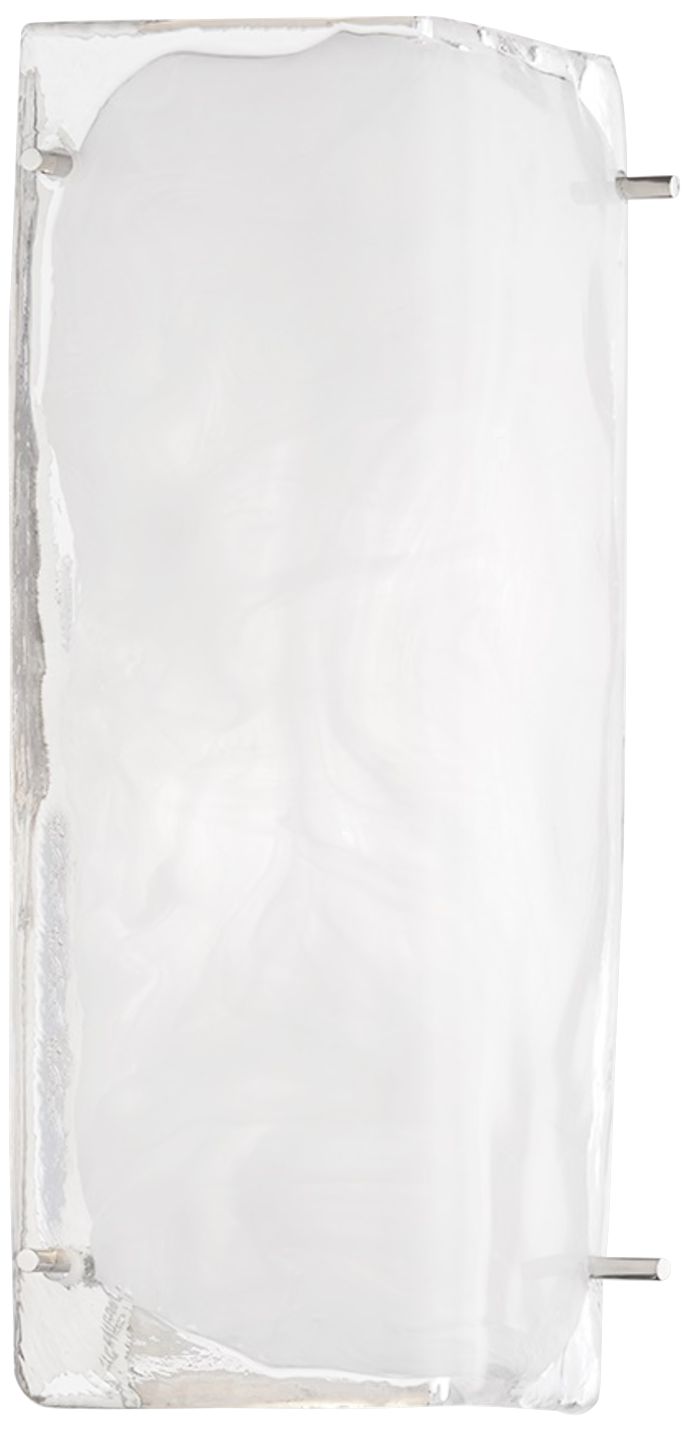 Hudson Valley Hines 13 1/2" High Polished Nickel Wall Sconce