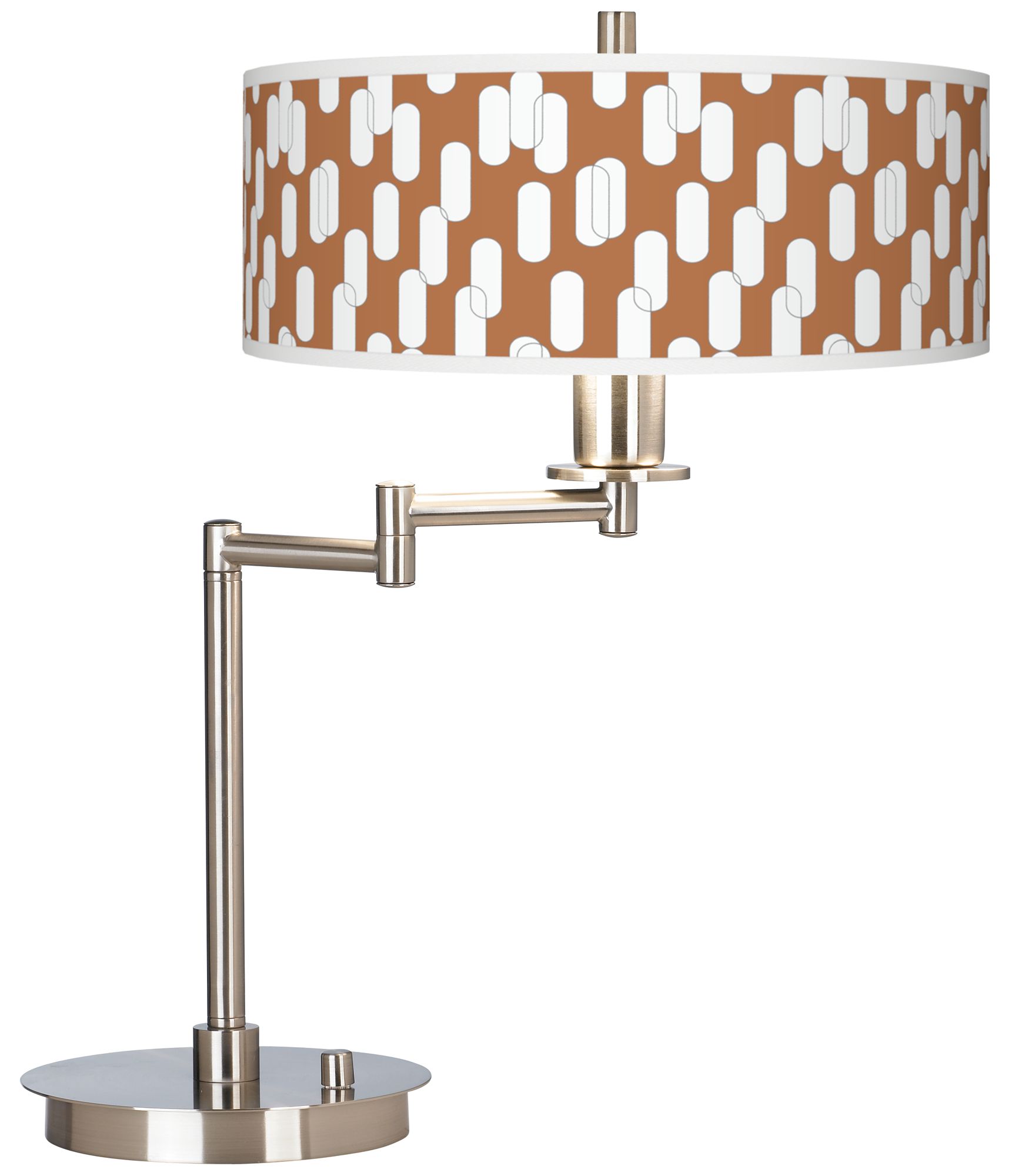 swing arm desk lamp with base