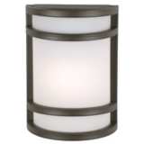 Bay View Collection Bronze 9 1/2&quot; High Outdoor Wall Light