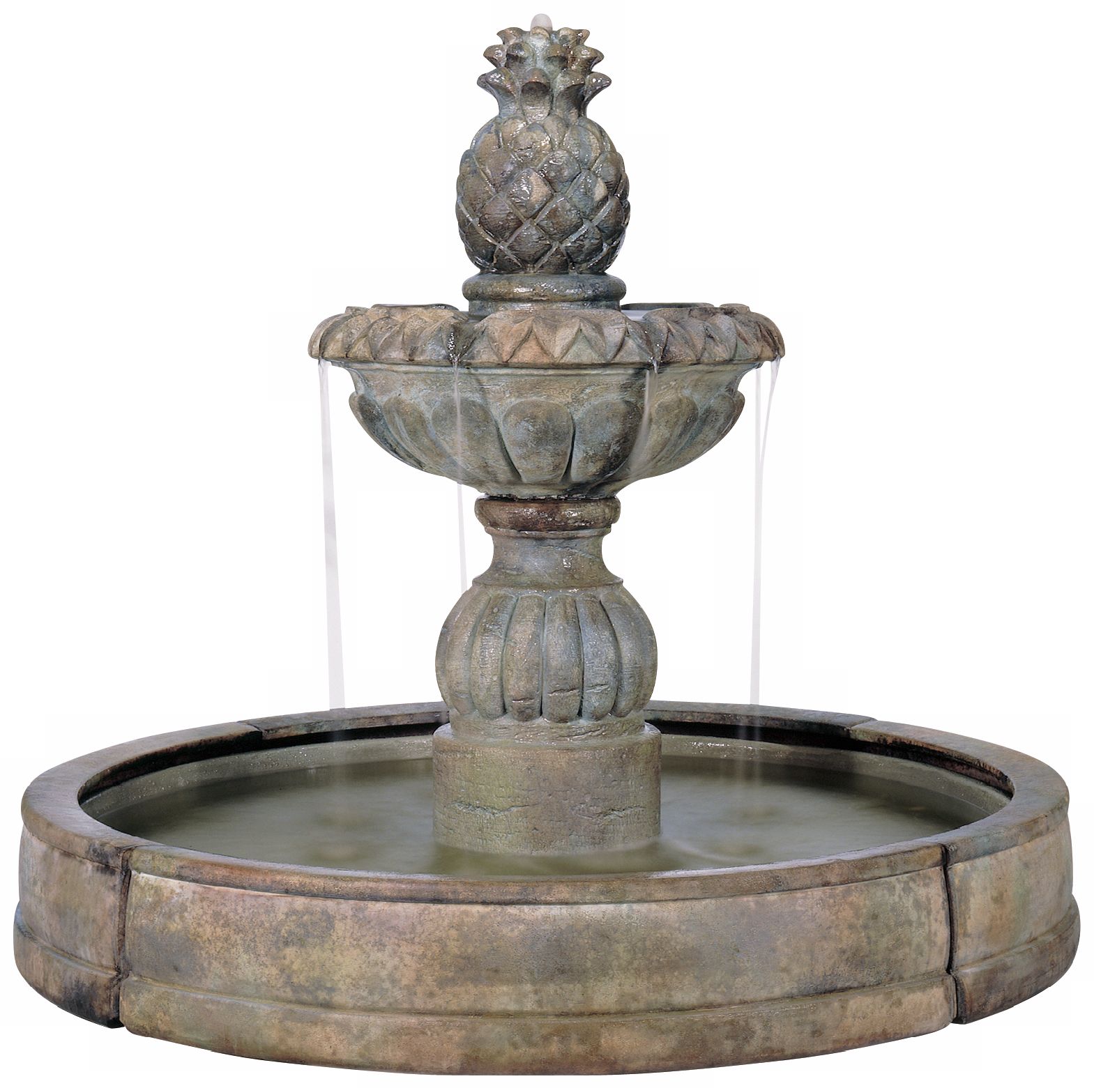 Henri Studio 57"H Pina Cascade Outdoor Fountain