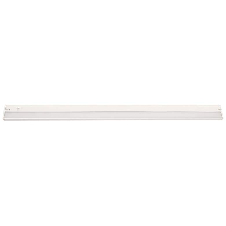 Image 1 Vera 32" Wide White Aluminum LED Under Cabinet Light