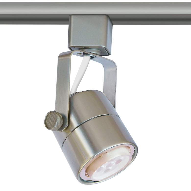 Image 1 Pro Track Brushed Nickel 8.5W LED Track Head for Halo System