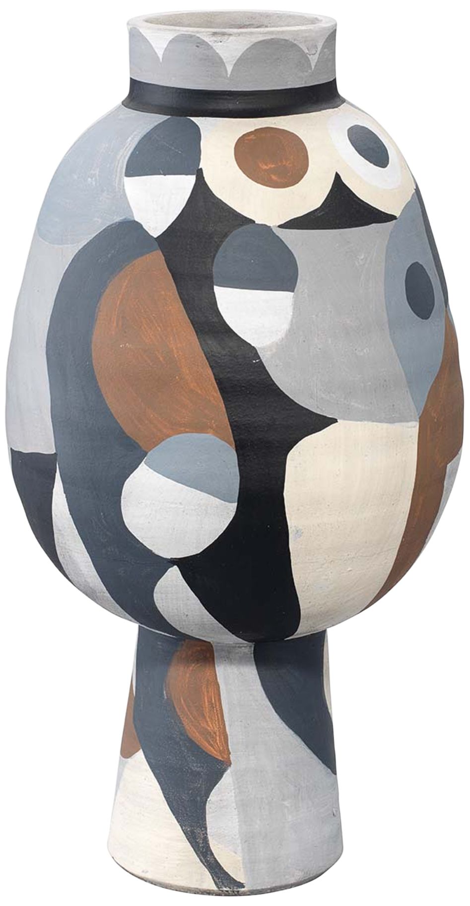 Jamie Young Pablo 15 3/4" High Multi-Color Decorative Vase