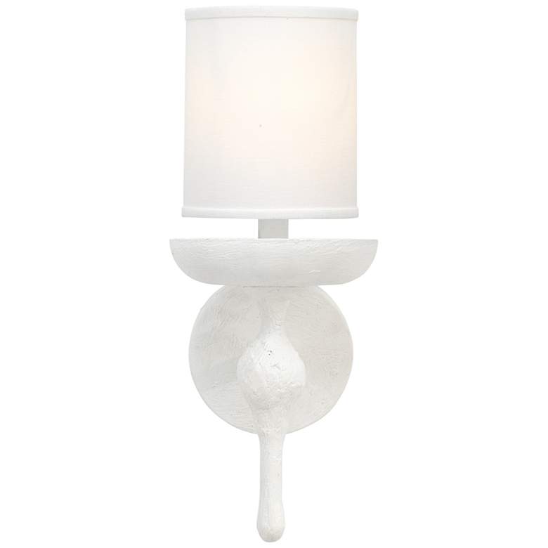 Jamie Young Concord 11 1/2&quot; High White Wall Sconce
