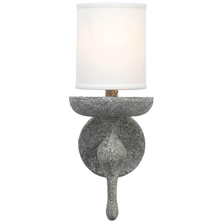 Jamie Young Concord 11 1/2&quot; High Gray Wall Sconce