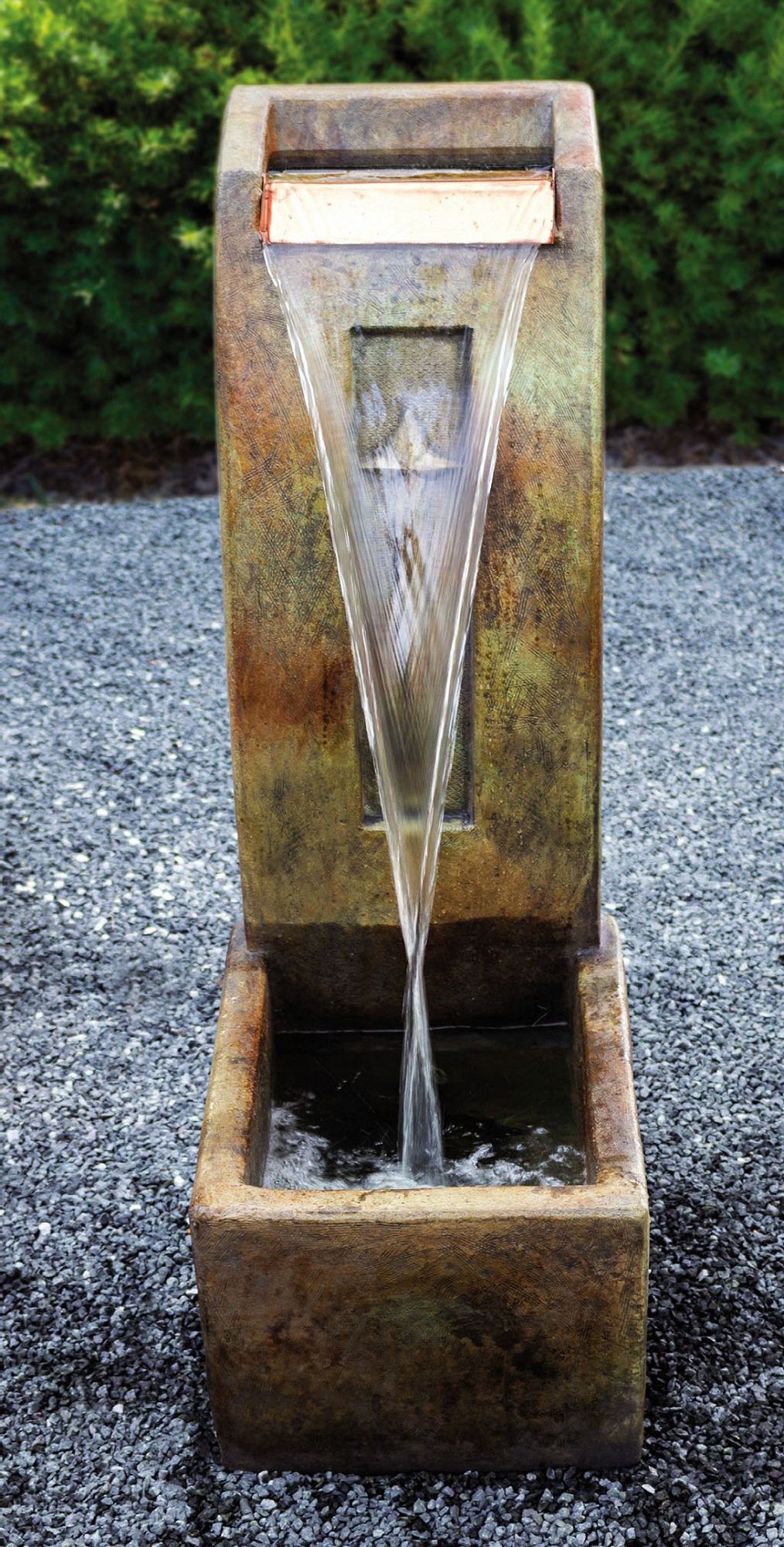 Henri Studio Pendant 40"H Relic Nebbia LED Outdoor Fountain