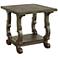 Orchard Park 24" Wide Brown Wood Square End Table