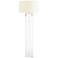 Arteriors Home Dale Clear Glass Cylinder Column Floor Lamp