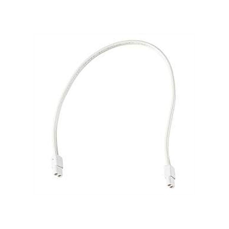 Image 1 24" Long White Thermoplastic Elastomer Jumper Connector