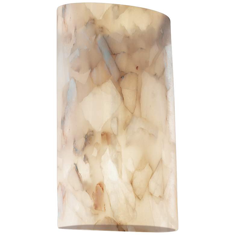 Alabaster Rocks Wall Sconce 18 3/4&quot; High Alabaster LED Wall Sconce