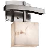 LumenAria Collection Archway 10 3/4&quot;H Brushed Nickel LED Wall Sconce