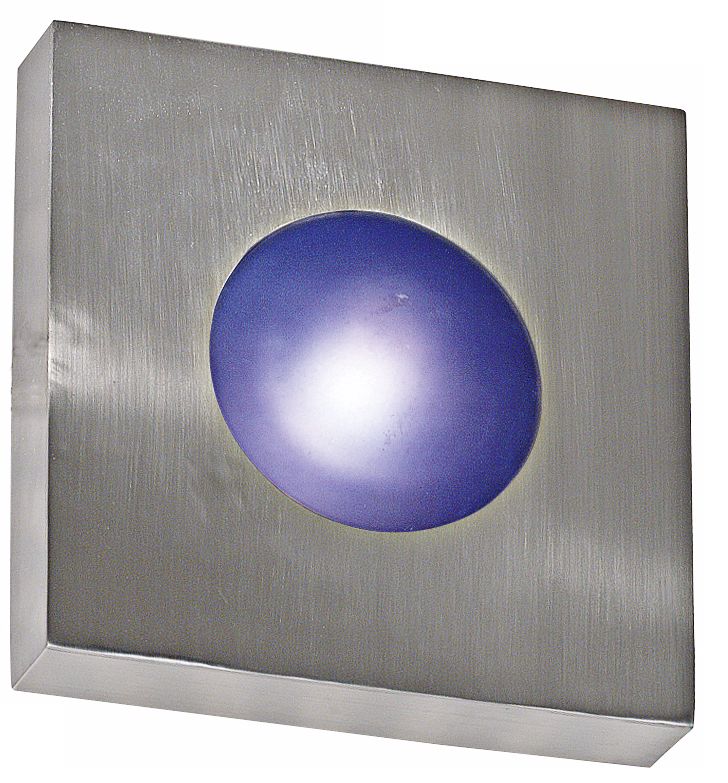 Burst Aluminum 8" Square Outdoor Wall or Ceiling Light