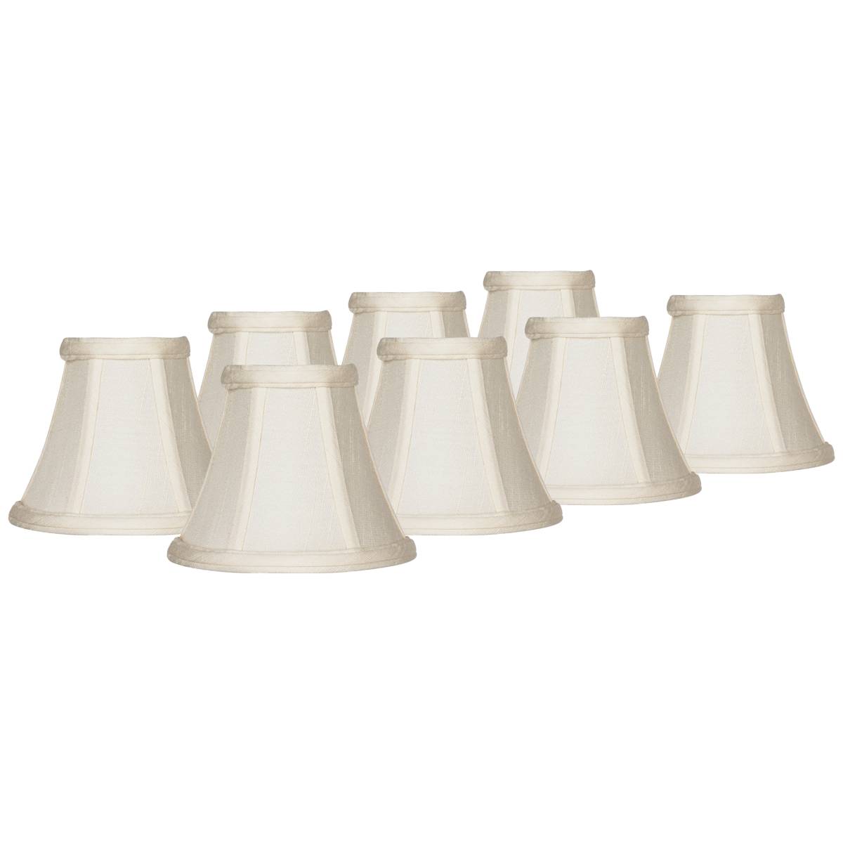 Details about   6PCS Modern Cloth Lampshade Clip On Chandelier Lamp Shades For Wall Lamp Room 
