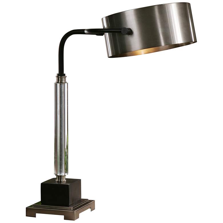 Uttermost Belding Brushed Aluminum Adjustable Desk Lamp