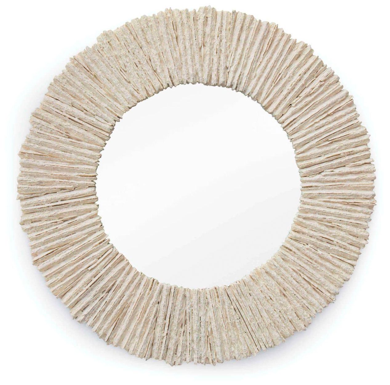 Regina Andrew Design Natural Slate 36" Round Wall Mirror 96K86