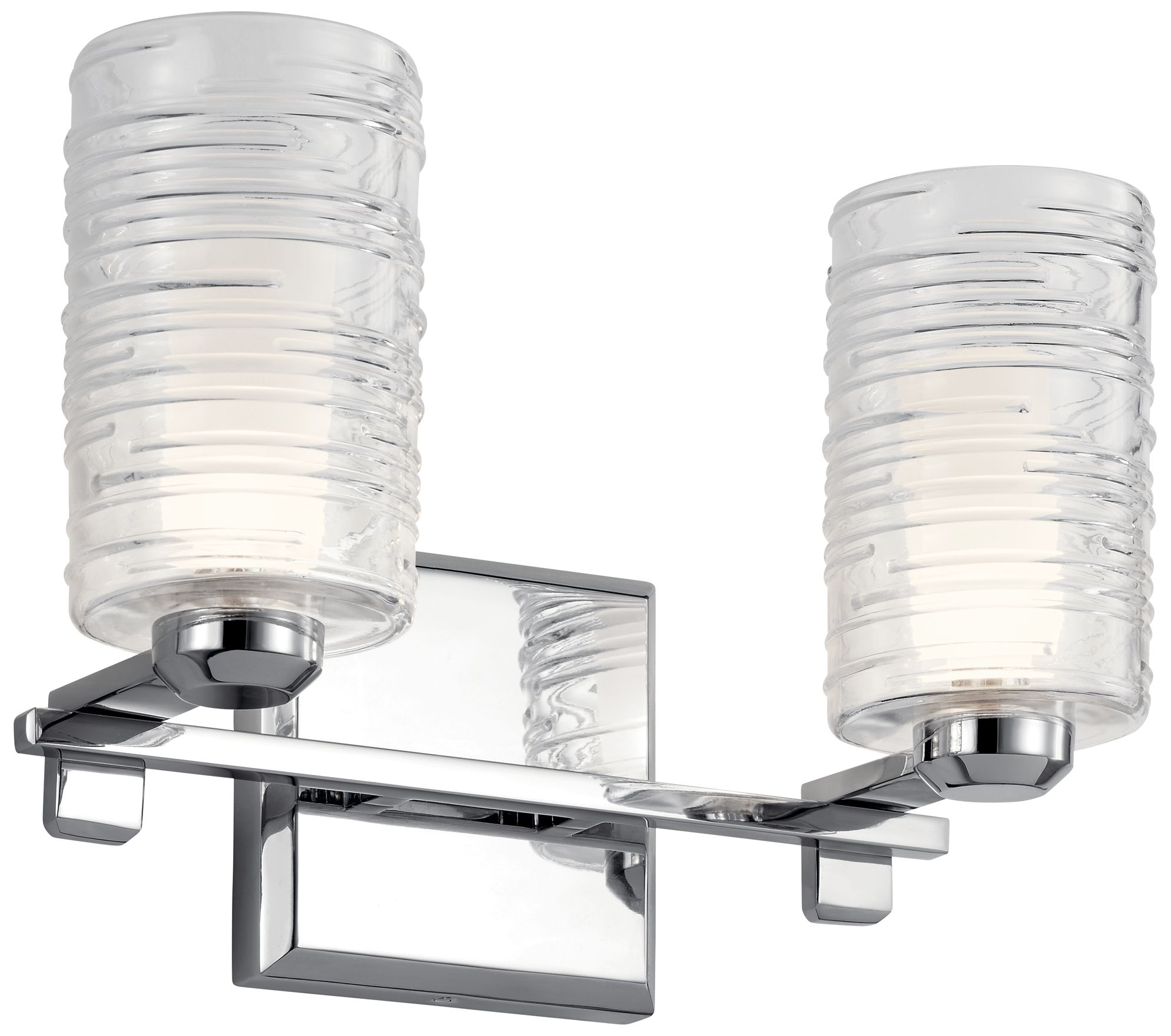 Kichler Giarosa 10" High 2-Light Chrome Metal Wall Sconce