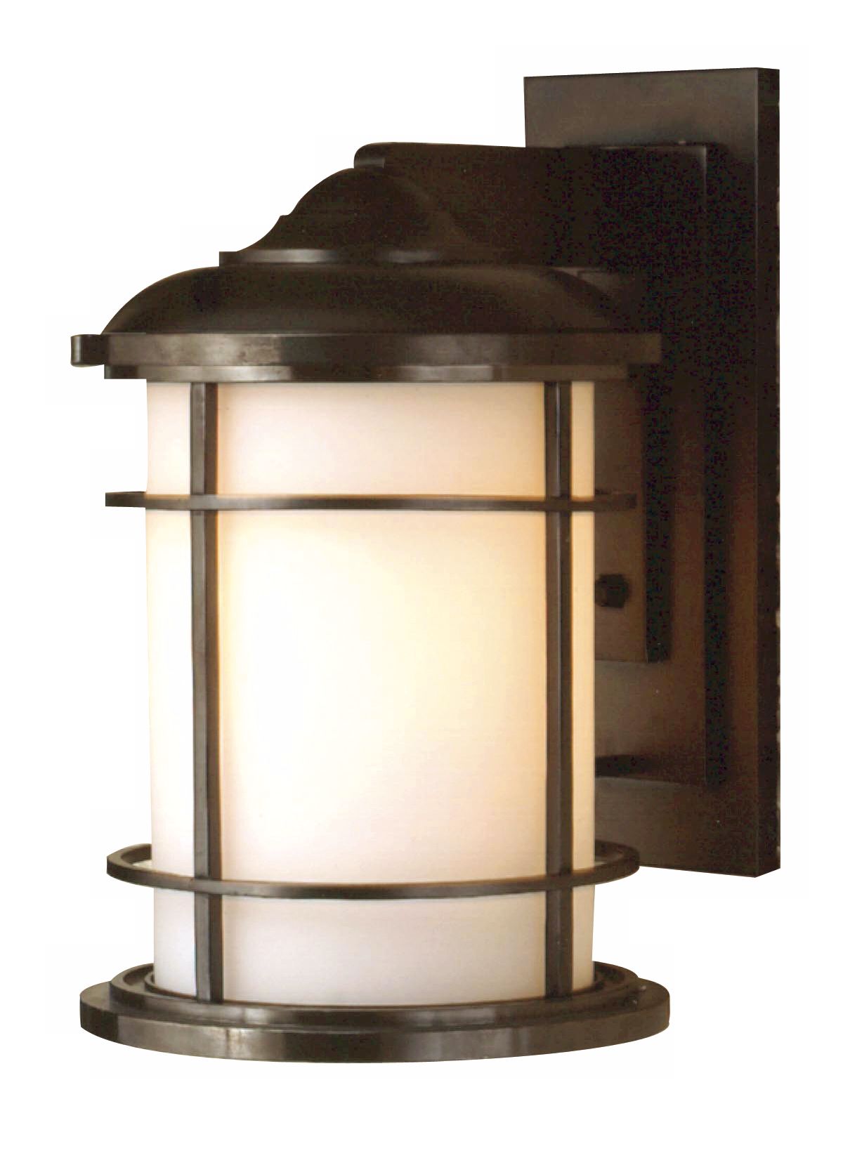 Feiss Lighthouse 15" High Bronze Outdoor Wall Light