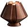 Meta 7" High Antique Copper Ceramic Portable LED Accent Table Lamp