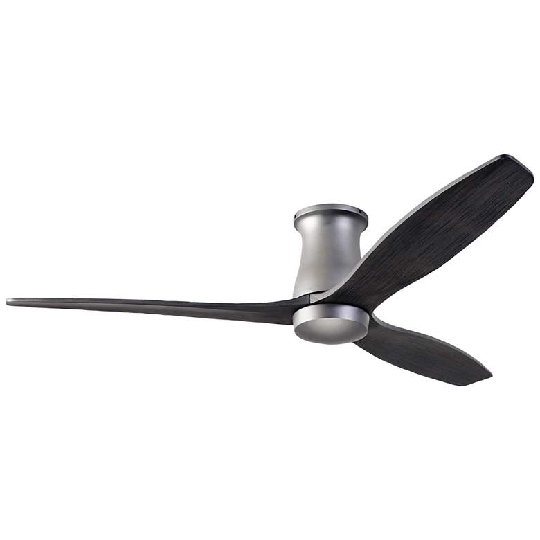 Image 1 54" Modern Fan Arbor DC Graphite and Ebony Hugger Fan with Remote