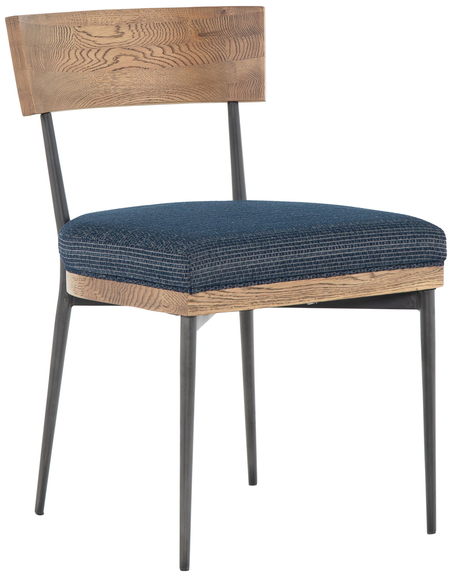 Marlene Modern Blue Iron Dining Chair 97N42 Lamps Plus