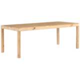 Isador 78&quot; Wide Rustic Poplar Dining Table