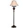 Bronze Tortoise Shell Font Floor Lamp by Barnes and Ivy