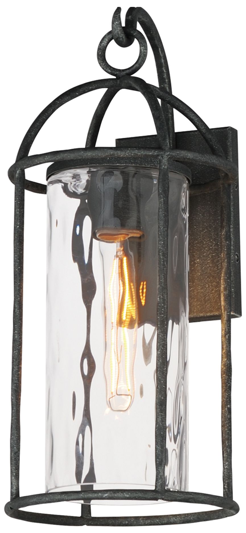 Maxim Del Mar 19" High Blacksmith Medium Outdoor Wall Light