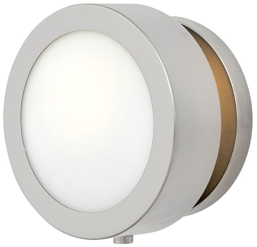 Hinkley Mercer 6 3/4" High Brushed Nickel Wall Sconce
