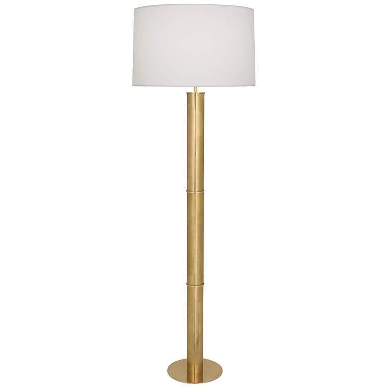Image 2 Michael Berman Brut Modern Brass Metal Column Floor Lamp
