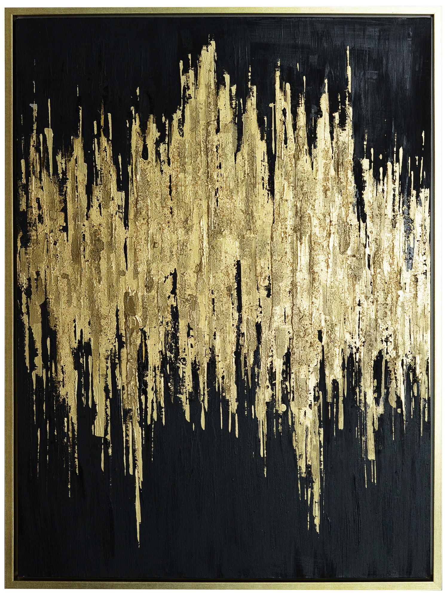 Brooklyn 41 3/4" High Rectangular Framed Canvas Wall Art