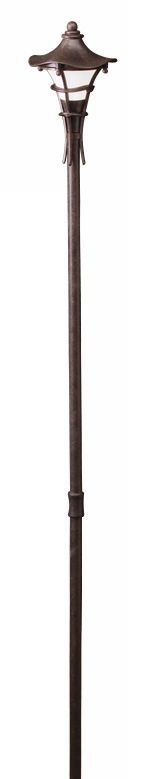 Tiki Bronze Finish Adjustable Height Path Light by Kichler