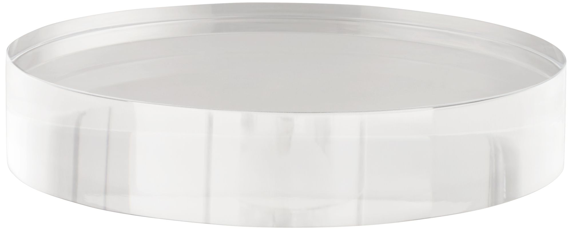 Round Acrylic 8" Wide Pedestal Lamp Riser 99D40 Lamps Plus