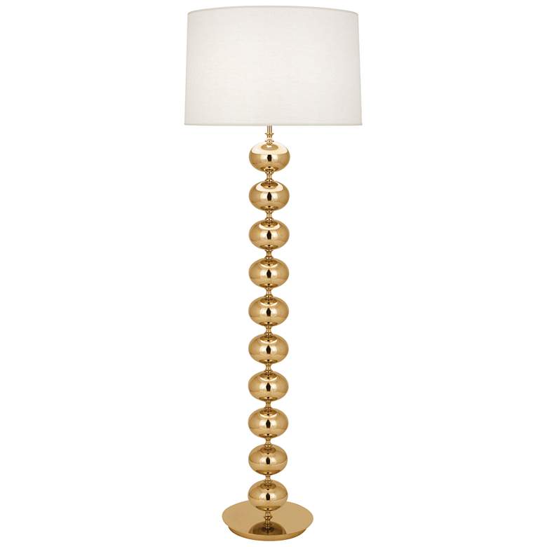 Robert Abbey Hollywood Polished Brass, Z Gallerie Luxe Floor Lamp