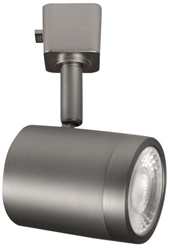 WAC Charge Brushed Nickel Cylinder LED Track Head for Halo Systems