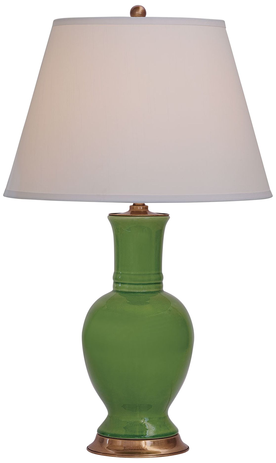 Port 68 Westport Rich Apple Green Porcelain Vase Table Lamp 99K33 Lamps Plus