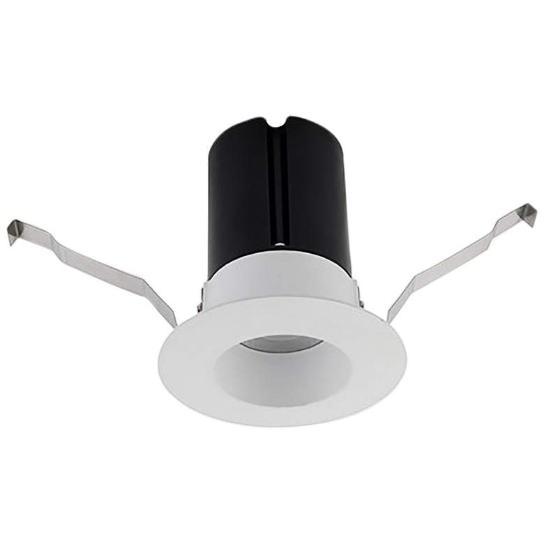 Ion 2&quot; White Round LED Recessed Light with Remodel Housing