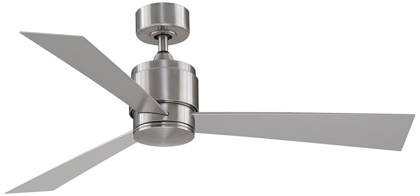 52" Fanimation Zonix Stainless Steel Wet Ceiling Fan