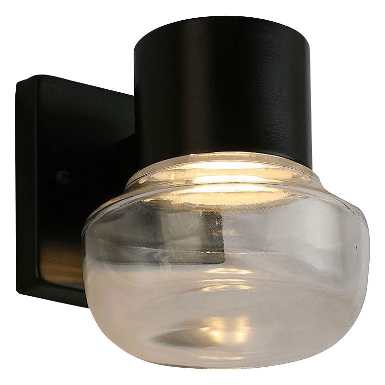 Eglo Belby 6 1/4&quot; High Black LED Wall Sconce