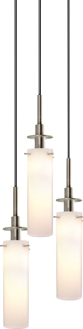 Sonneman Candle 10" Wide Satin Nickel Multi Light Pendant