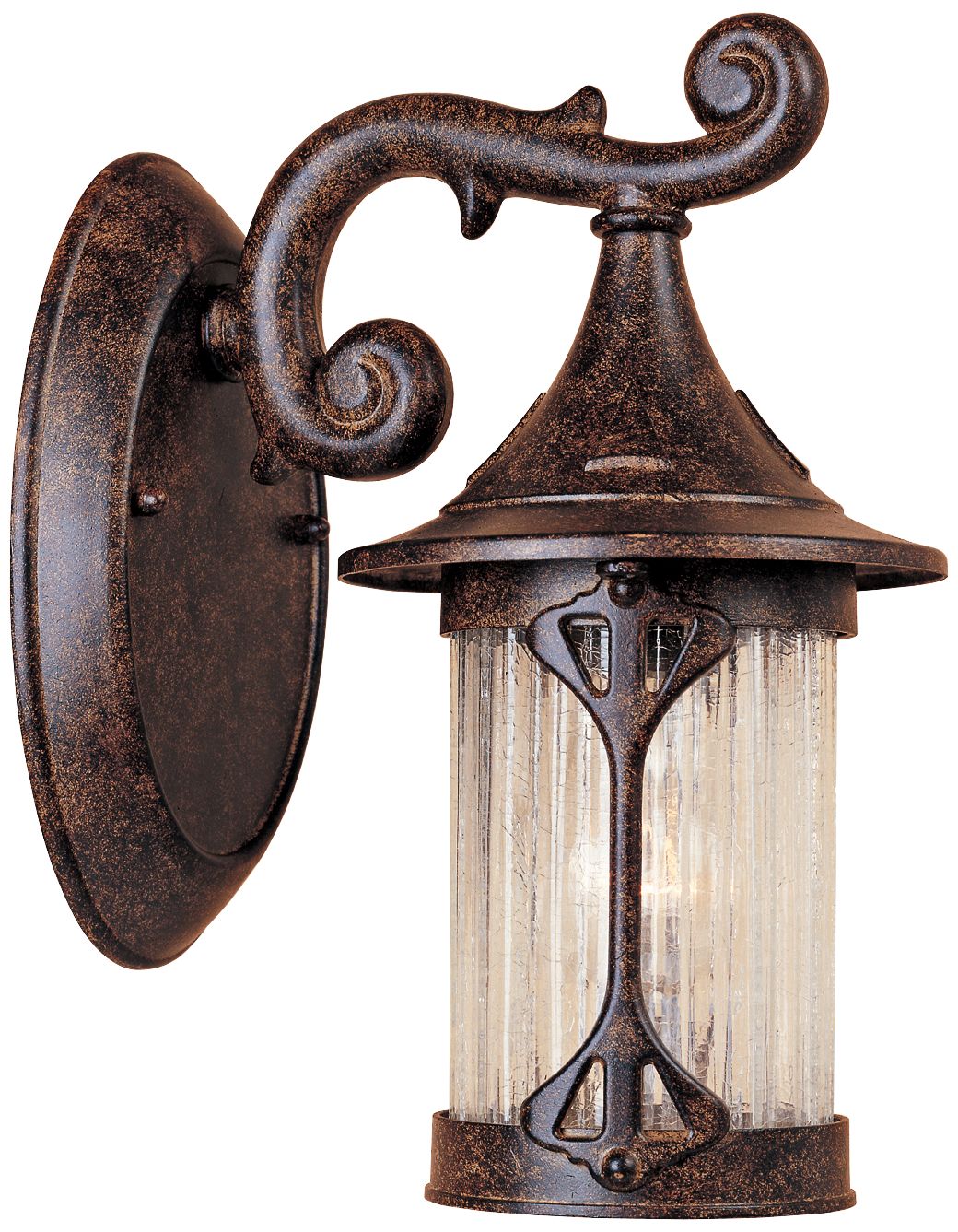 Canyon Lake 10 1/2"H Tudor Chestnut Outdoor Wall Light