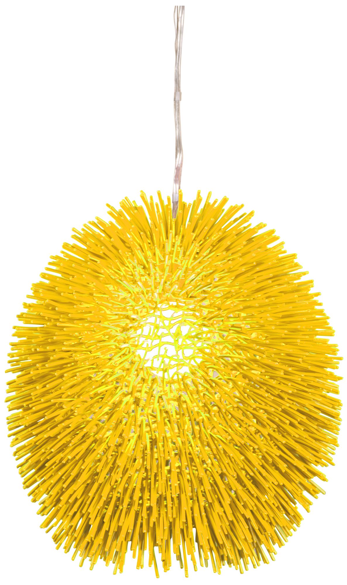 Varaluz Urchin 13" Wide Un-Mellow Yellow Pendant Light