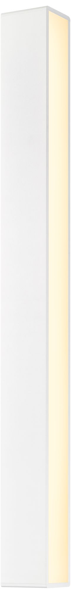 Sideways 36 1/4"H Textured White LED Outdoor Wall Light