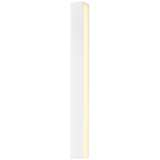 Sideways 36 1/4&quot;H Textured White LED Outdoor Wall Light